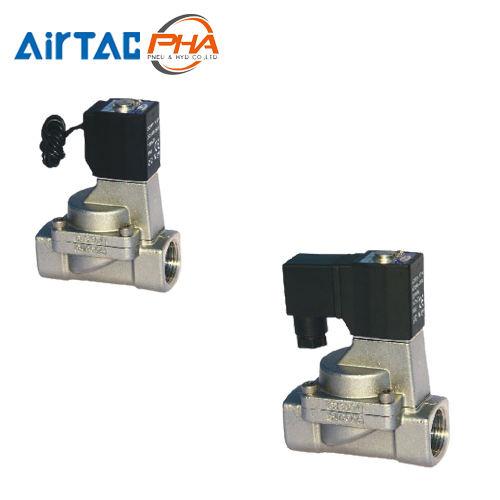 AirTAC - Solenoid Valve โซลินอยด์วาล์ว สแตนเลส 2L Series