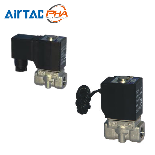 AirTAC - Solenoid Valve โซลินอยด์วาล์ว สแตนเลส 2S Series