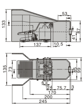 AirTAC 4F series dimensions