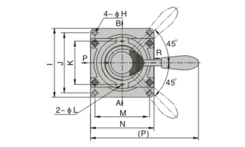 Dimensions AirTAC 4HV-4HVL series