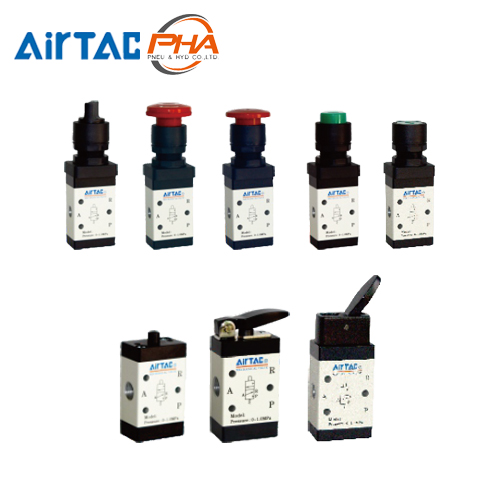 AirTAC - แมคคานิควาล์ว Mechanical Valve วาล์วควบคุมด้วยกลไกลแบบต่างๆ M3 Series