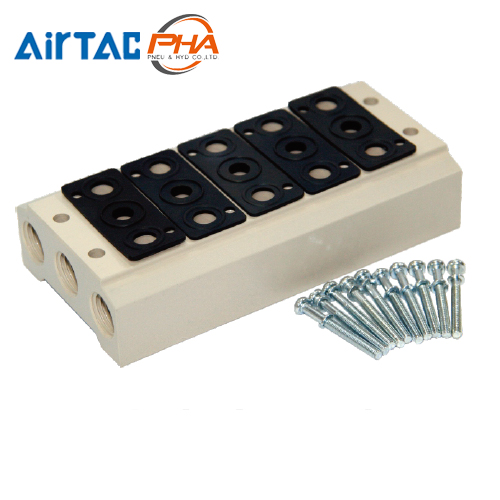 AirTAC - ฐานตั้งวาล์ว แมนิโฟลด์ รุ่น 3A/4A Air Valve-manifold Series