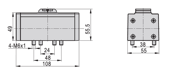 Dimensions EAV ISO Standard Series