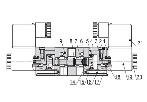 Inner structure AirTAC - Solenoid Valve 3V Series