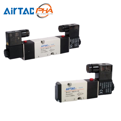 AirTAC - Solenoid Valve วาล์วควบคุมทิศทางโซลินอยด์วาล์ว 4M Series (Namur valve)