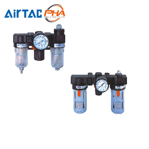 AirTAC - FRL ชุดกรองลมดักน้ำ รุ่น AC, BC Series