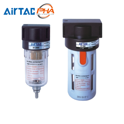 AirTAC - F ตัวกรองลมดักน้ำ รุ่น AF, BF Series