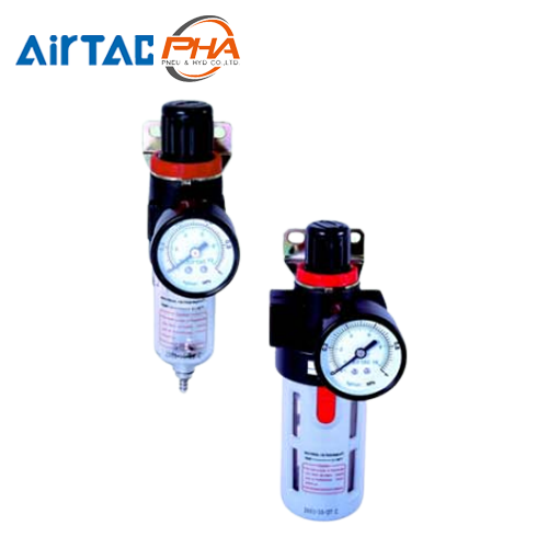 AirTAC - FR ตัวกรองลมดักน้ำ และตัวปรับแรงดันลม รุ่น AFR, BFR Series
